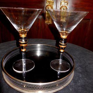 Martini Glasses Large Set of 2